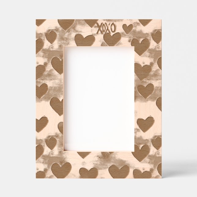 Xoxo Hearts Engraved Frames (Front)