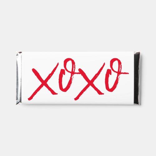 xoxo  hershey bar favors