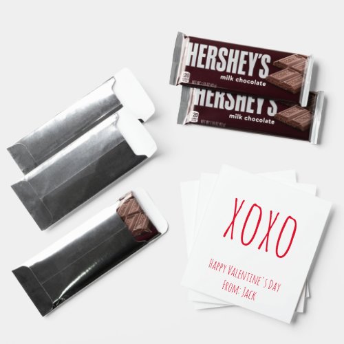 XOXO Hersheys Chocolate Bars 155 oz