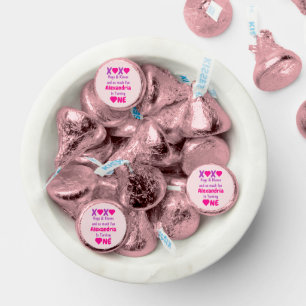 XOXO Hugs and Kisses 1st Birthday Hershey®'s Kisses®