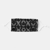 xoxo hugs and kisses Black Adult Cloth Face Mask (Front, Folded)