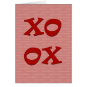 XOXO Hugs & Kisses (Front)