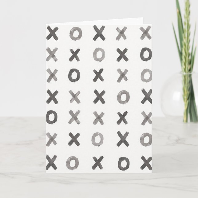 Xoxo Hugs Kisses Card (Front)