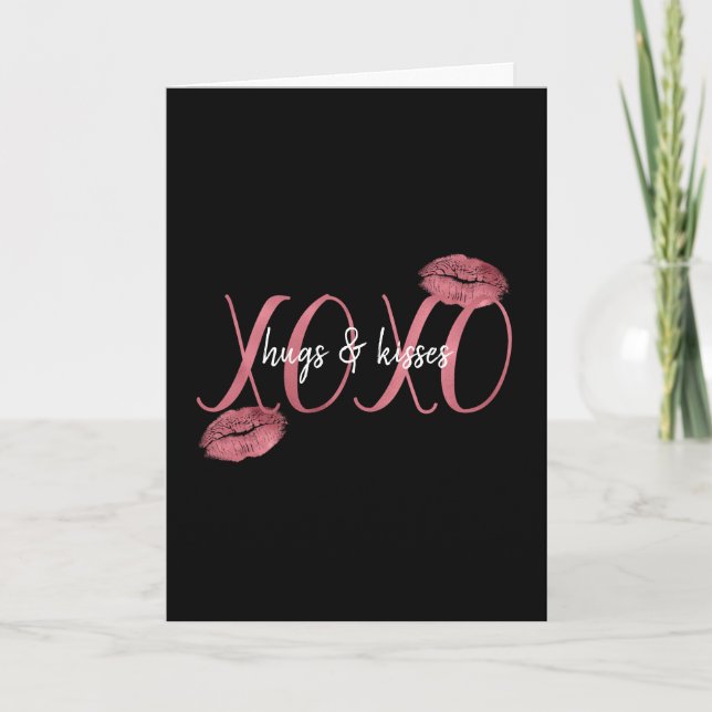 XOXO Kisses Card (Front)