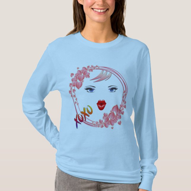 XoXo kisses T-shirt (Front)