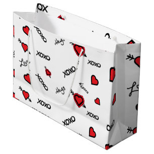 XOXO LARGE GIFT BAG