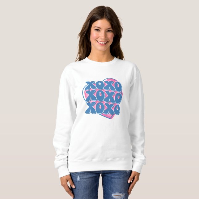 XOXO Love Burst Sweatshirt (Front Full)