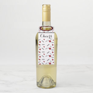 XOXO Love Design Bottle Hanger Tag