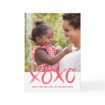 XOXO Mother's Day Photo Card for Mom XOXO Mother's Day Photo Card for Mom