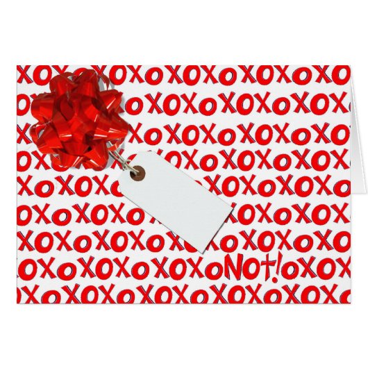 XOXO NOT CARDS (Front Horizontal)