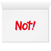 XOXO NOT CARDS (Inside Horizontal (Bottom))