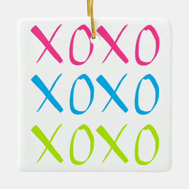 XOXO Ornament (Front)