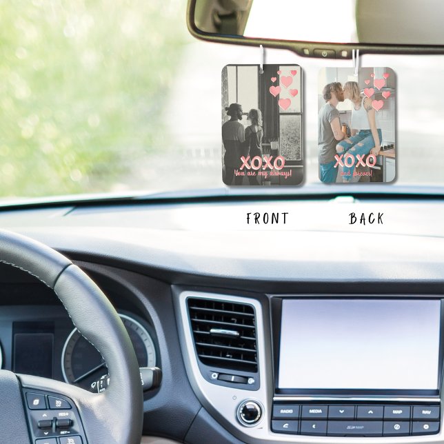 XOXO - Personalized Photo Valentine's Air Freshener (Creator Uploaded)