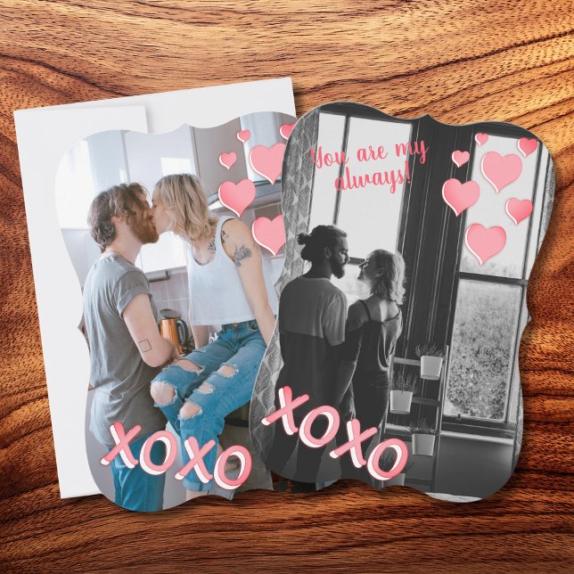 XOXO - Personalized Photo Valentine's Card (Creator Uploaded)