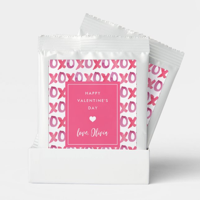 XOXO Personalized Valentine's Day Hot Chocolate Drink Mix (Pair)