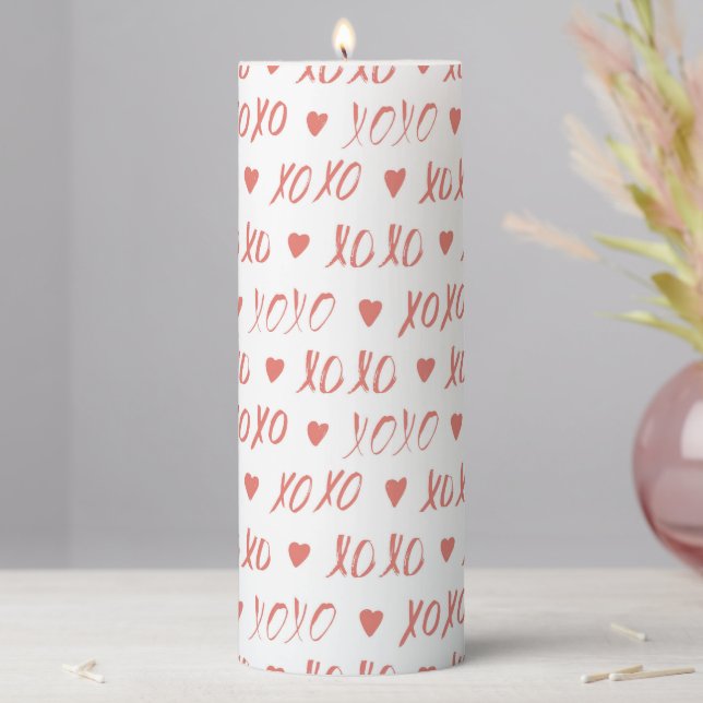 XOXO PILLAR CANDLE (In Situ)
