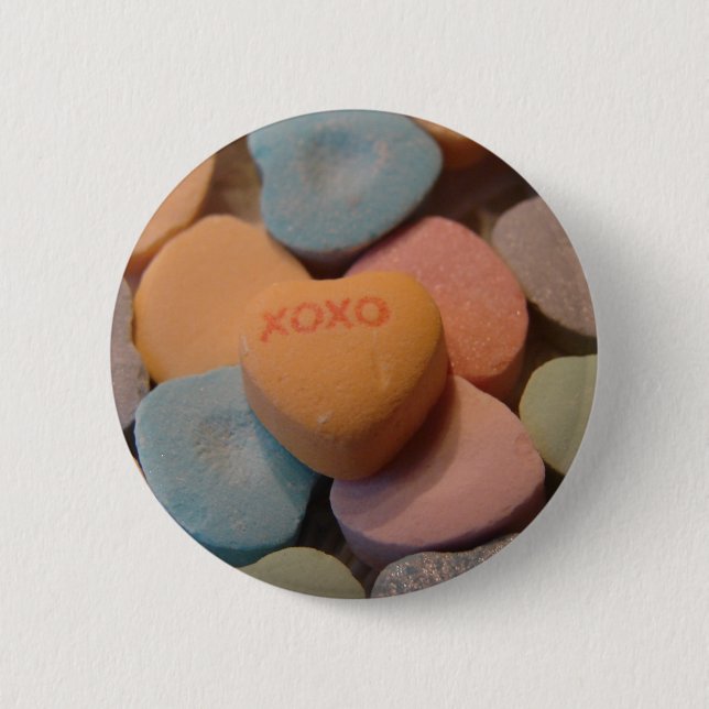 XOXO PINBACK BUTTON (Front)