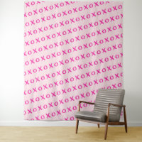 Xoxo pink on pink brushstroke Photo Station