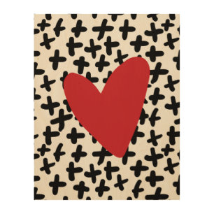 XOXO: Sending My Love to You! Wood Wall Art