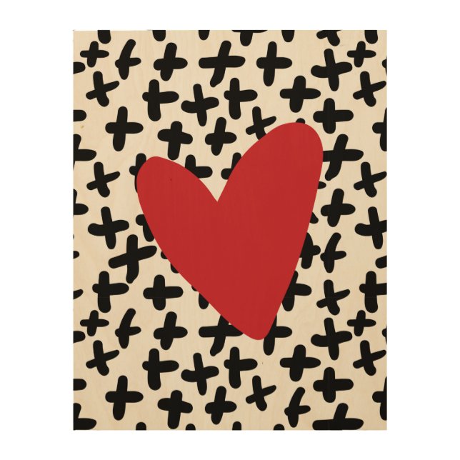 XOXO: Sending My Love to You! Wood Wall Art (Front)
