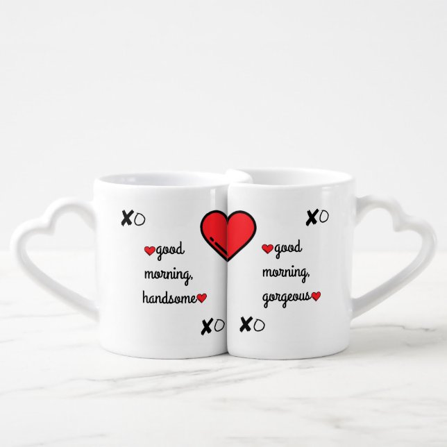 XOXO set Coffee Mug Set (Front Nesting)
