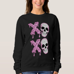 Xoxo Skeleton Skull Horror Anti Valentine's Day Me Sweatshirt