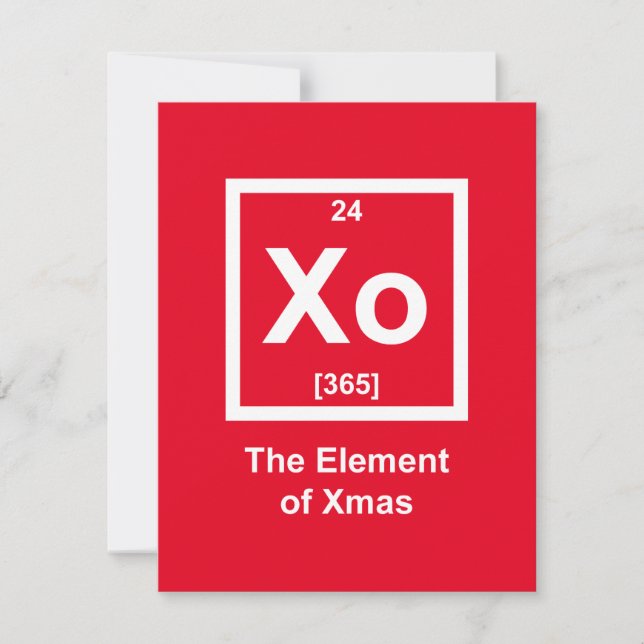 Xoxo! The Element Of Xmas (Front)