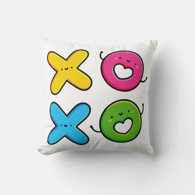 XOXO THROW PILLOW (Front)