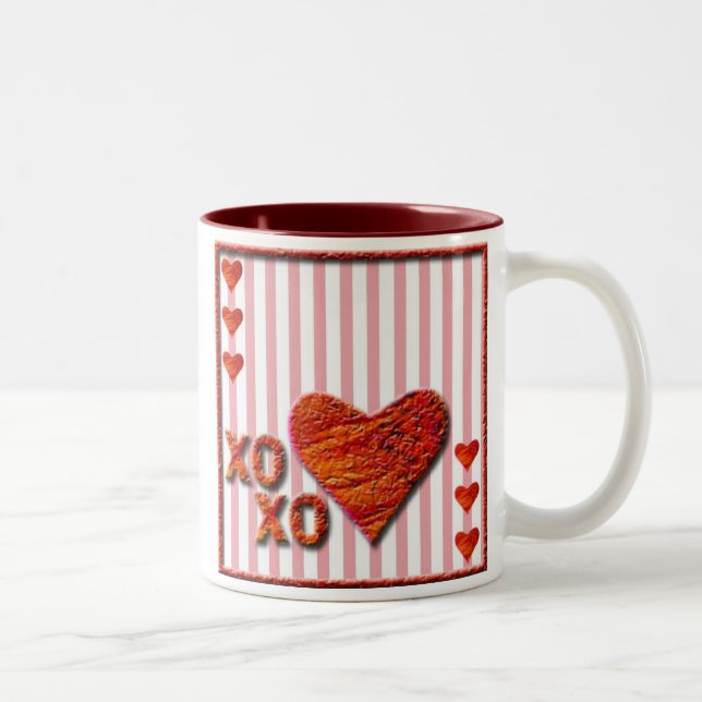 XOXO Two-Tone COFFEE MUG (Right)