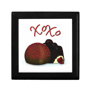 XOXO Valentine Bonbon and Dark Chocolate Gift Box