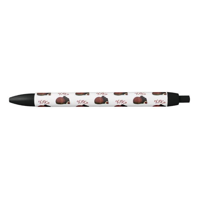 XOXO Valentine Bonbon and Dark Chocolate Pen (Front)