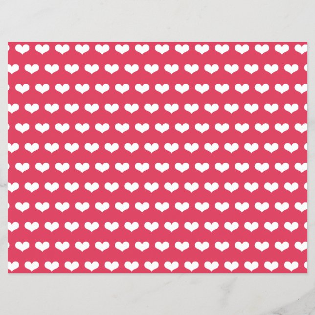 XOXO Valentine Party Decor Craft Paper Set 06 (Front)