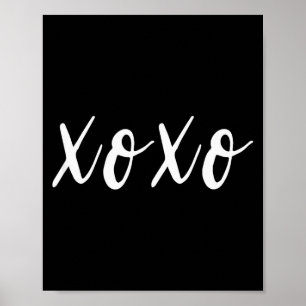 Xoxo Valentine Shirt For Women And Kids  Poster