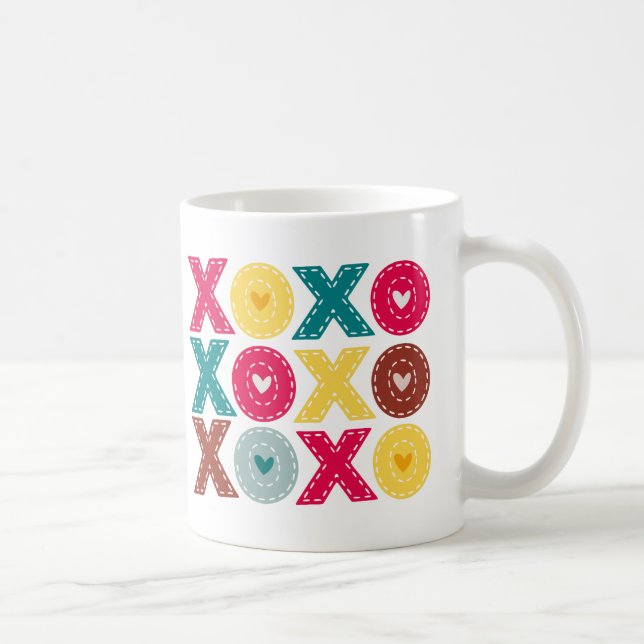 XOXO Valentines Day Coffee Mug (Right)