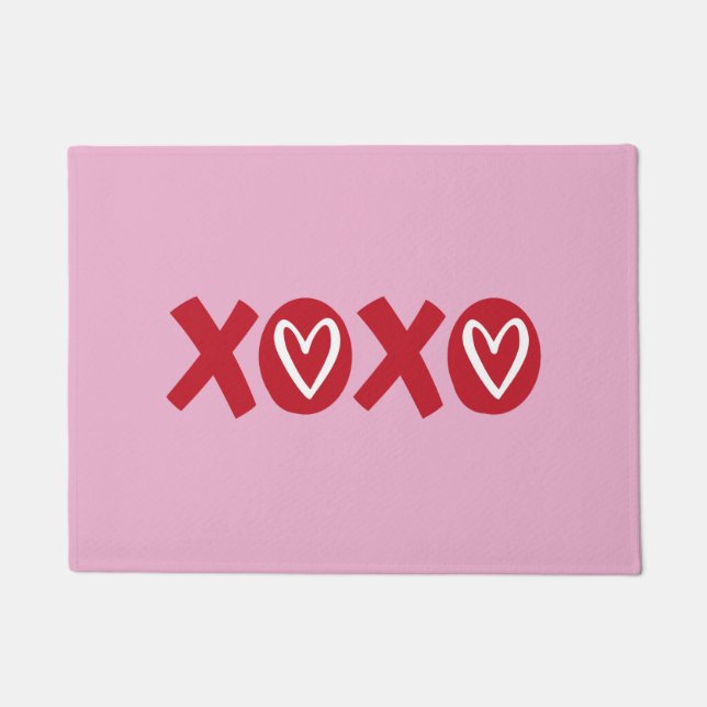 XOXO Valentine's Day Doormat (Front)