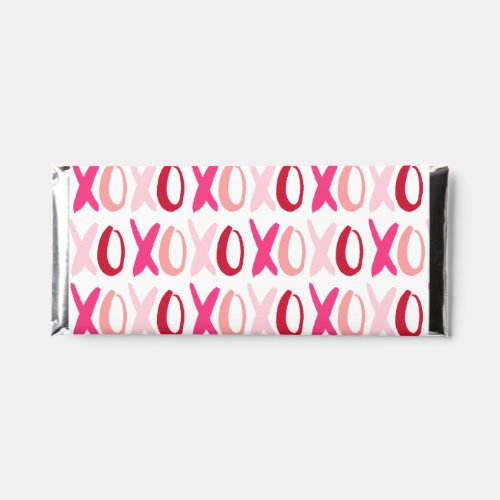 XOXO Valentines Day Fill in the Blank Hershey Bar Favors