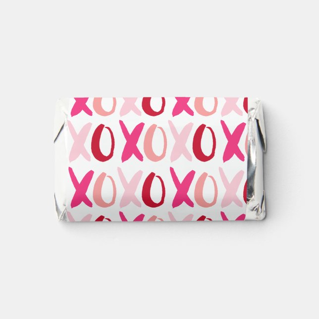 "XOXO" Valentine's Day Fill in the Blank  Hershey's Miniatures (Front)