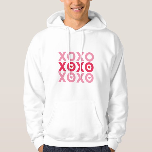 xoxo Valentine's Day Hoodie (Front)