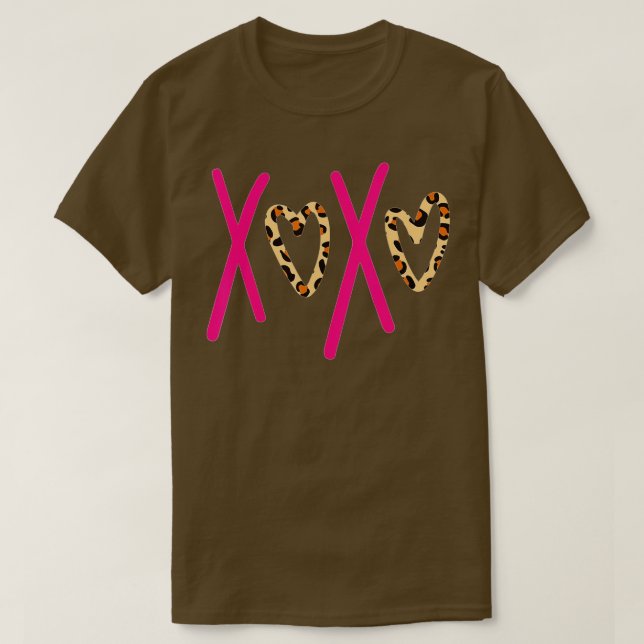 xoxo, valentine's day, kids, women's, heart day, l T-Shirt (Design Front)