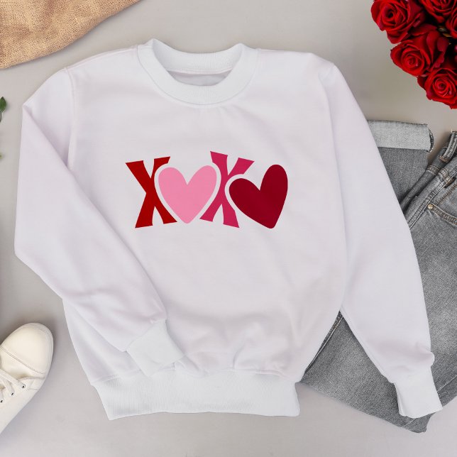 "XOXO" Valentines Day Sweatshirt (Creator Uploaded)