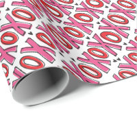 XOXO Valentine's Day Wrapping Paper