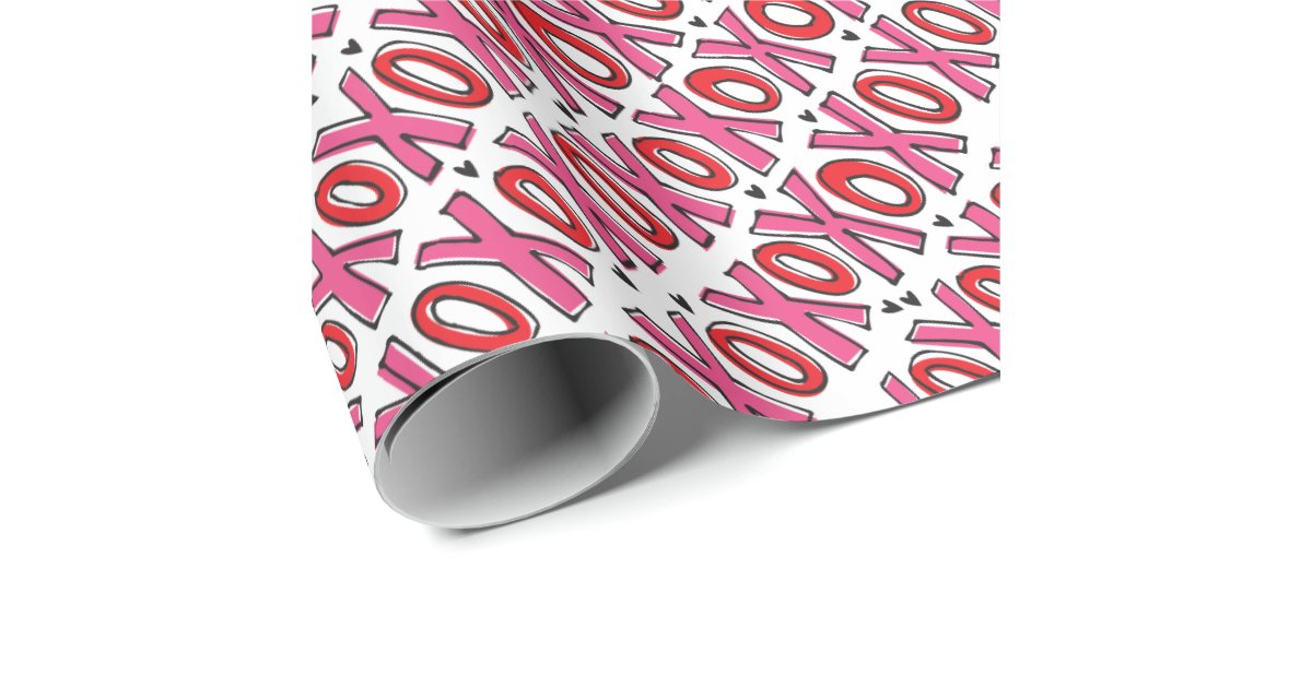 XOXO Valentine's Day Wrapping Paper