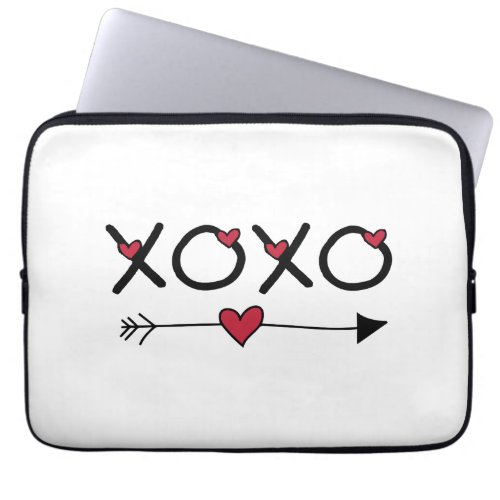 XOXO Valentines Laptop Sleeve