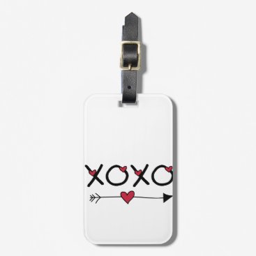 XOXO Valentines Luggage Tag