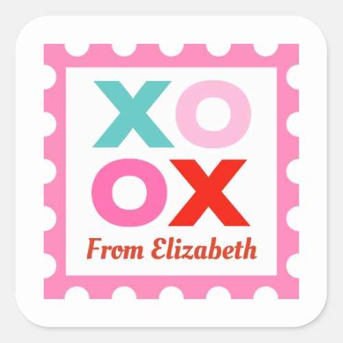 XOXO Valentines Sticker