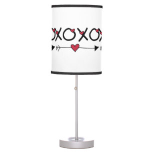 XOXO Valentines Table Lamp