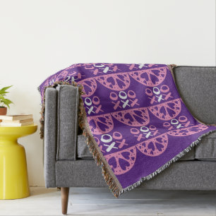 XOXO Valentine's Throw Blanket