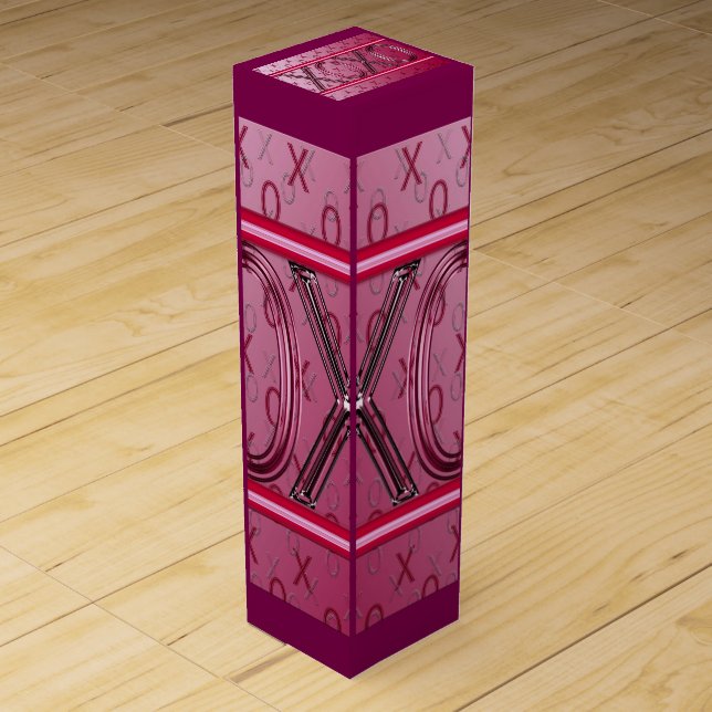 'XOXO' Wine Gift Box (Front)
