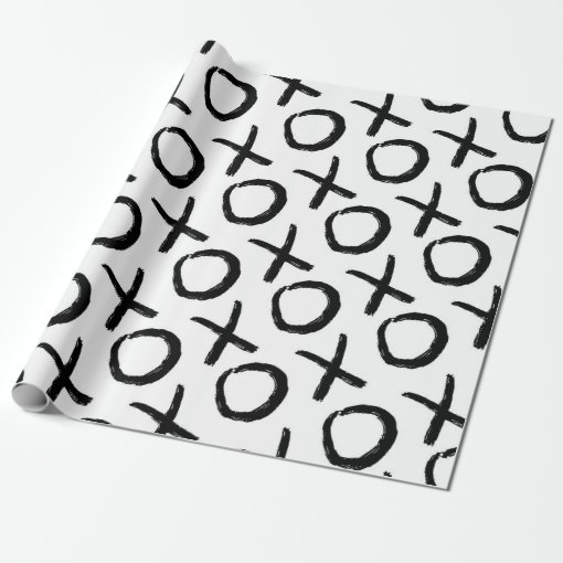 XOXO wrapping paper Zazzle