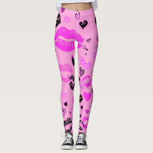 Saint Patrick's Day Shamrock Heart Leggings 2